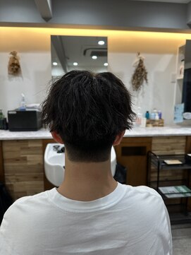 スウェル 船橋店(Swell) ハイライト/マッシュパーマ/ウルフ/波巻き/メンズ3