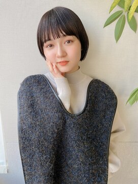 サンド クリア 横浜本店(sand clear) ぱつっとバング