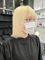 チュダック(ChuDuck)&nbsp;【◎甘くてカワイイ◎】韓国風《ホワイトブロンド》ケアブリーチ