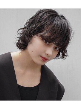 ミンクス 青山店(MINX) 【ウルフパーマ】ウルフレイヤー×パーマ