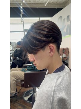 スキル(SKILL) 【SKILL】ツーブロック刈り上げショートメンズパーマハイライト