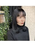 suzu レイヤーカット 顔まわりレイヤー 大阪福島区