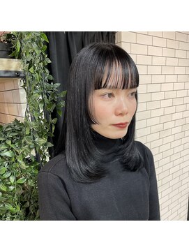アシュレイ(ASHLEY) suzu レイヤーカット 顔まわりレイヤー 大阪福島区