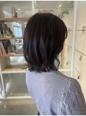 くびれヘルシースタイルふんわりカールショコラアッシュ