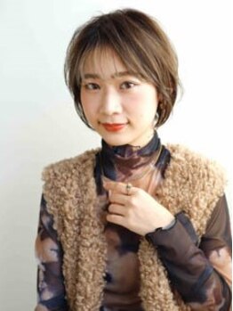 美容室カリーノの写真/白髪でも明るくトレンド感のあるカラーが叶う◎経験豊富なスタッフが【マンツーマン施術】で染め上げます