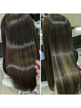 リザ(RIZA) カット,カラー,トリートメント#髪質改善#ヘアカラー#札幌カラー