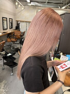 クラウドナイン 南条店(CLOUD Nine) ピンクベージュカラー