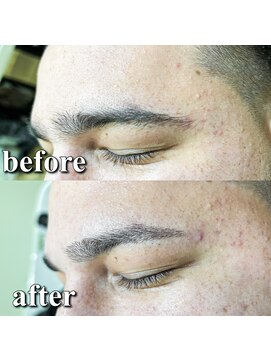 ヘアアンドフェイス ルースト(hair&face ROOST) 【美眉】メンズシェービング