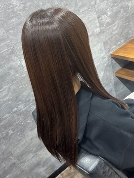 トゥルートラストトロワー 須玉店(True Trust trois) 髪質改善 縮毛矯正 大人キレイ 清楚感UP ナチュラルストレート