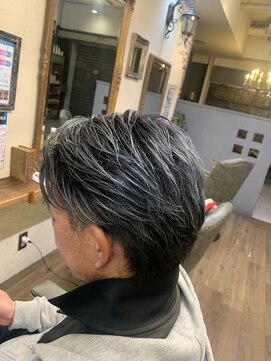 ベレッタ 枚方店(veretta.) シャドウルーツ 担当齊藤/メンズカット/ワイルドバング/トレンド