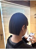 20代30代40代大人ストレートミニボブ♪