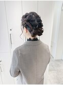 【 moka 】お呼ばれヘアセット / ツインアレンジ