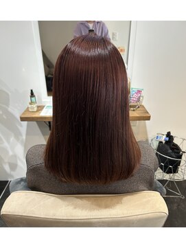 お客様スタイル4：酸性髪質改善ストレート