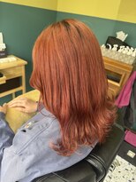 アウラヘアーサロン(aura hair salon)&nbsp;オレンジカラー