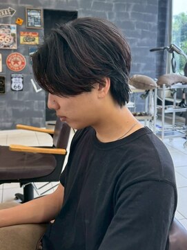 アロー 船橋店(AROH) スペインカール/スパイキーショート/ブルーブラック/船橋駅/船橋