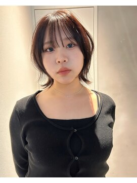 チル 福井駅前店(Chill) 福井ハッシュカットレイヤーボブシースルー韓国前髪学生髪質改善