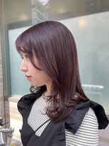 シルク バイ エスト 成増店(silk by est)&nbsp;ラベンダー×レイヤーカット