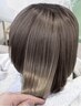 【MEI指名限定】白髪ぼかしハイライト＋カット＋TOKIOトリートメント ￥14000