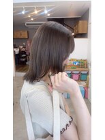オリビアヘアー(OLIVIA HAIR) ブリーチなし透明感オリーブグレージュ