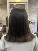 縮毛矯正のお客様です。