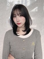 クム(kumu)&nbsp;韓国へア/レイヤー/顔周り/ボブ/透明感カラー