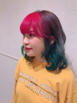 エシェル 平塚店(echelle)&nbsp;4色派手髪カラー