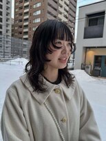 テンション(tension)&nbsp;ウルフレイヤーカットスパイラルパーマ札幌大通駅バスセンター駅