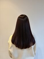 ペスカケイクリエイティブ(PESCA K-CREATIVE)&nbsp;ツヤ髪ロング×ピンクブラウン