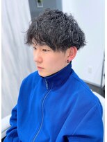 ネオン(neon)&nbsp;ミックスパーマ【柿本拓】