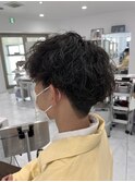 波打ちパーマ