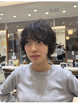 ピークアブー アヴェダ アトレ恵比寿(PEEK-A-BOO AVEDA) ショートパーマ/ボブパーマ/パーマスタイル/ドライパーマ