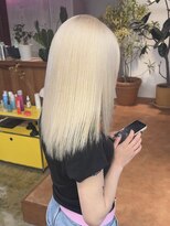 ヤーン(yarn.) 艶ホワイトブロンド【赤堀友哉】
