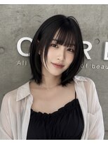 ケアウメダ(CARE UMEDA)&nbsp;【顔周りレイヤーのミディアムボブ】AYATO