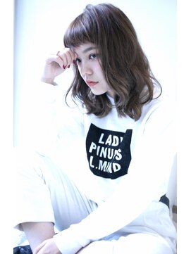 マイティ バイ エイチ(mighty by H) mighty【外国人風】グレージュ×ロブ