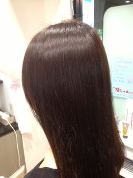 艶髪チョコレートブラウン L002109037 ヘアカラーカフェ 小阪店 Hair