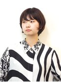 ナチュラルふわ軽ショートボブ　[ショートボブ/髪質改善]