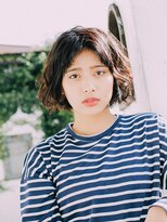 サンクチュアリ(Sanctuary)&nbsp;無造作くせ毛風ボブ