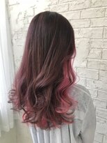 プライズ 池袋店(prize)&nbsp;インナーカラーインナーピンクベビーピンクピンクブラウン4015