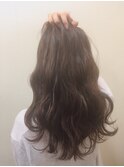 インナーグレージュ ピンクベージュ　ウェーブ×ロング　妙典