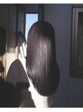 「やわらかまっすぐケラチンケア艶髪縮毛矯正」ならケアもしっかりしながらより柔らかい仕上がりに♪