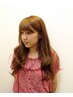 【質感、色持ちUP】　髪をいたわるヘアカラー★カット＋カラー￥15400