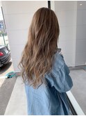 20代30代40代大人可愛いオルチャンヘアミルクティハイトーン