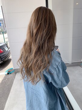 ナンバー(number+) 20代30代40代大人可愛いオルチャンヘアミルクティハイトーン