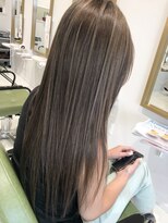 ルクール ヘアー プレジー(Le Coeur HAIR Plaisir) 白髪染めに見えない白髪染め★ハイライト★グレージュ★