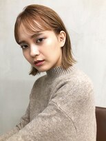 ミィ 表参道(mee.) 【mee.】 ココアブラウン前髪カタログ