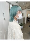 ミントブルー