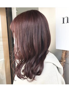 ネイヴィル(navile) ◎ブリーチなし　ピンクベージュ