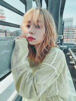 オプスヘアーフェリース(OPS HAIR feliz) ベージュカラー×ヨシンモリ stylist 江上伸也