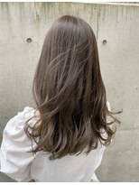 ロンドアベニール 北千住(Lond avenir)&nbsp;ブリーチなしグレージュ×大人ガーリー