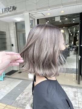 フェリア 渋谷(Feria) 【filo by Feria渋谷】ヌーディーグレーハイライト“石田幸輔”